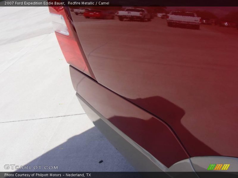 Redfire Metallic / Camel 2007 Ford Expedition Eddie Bauer