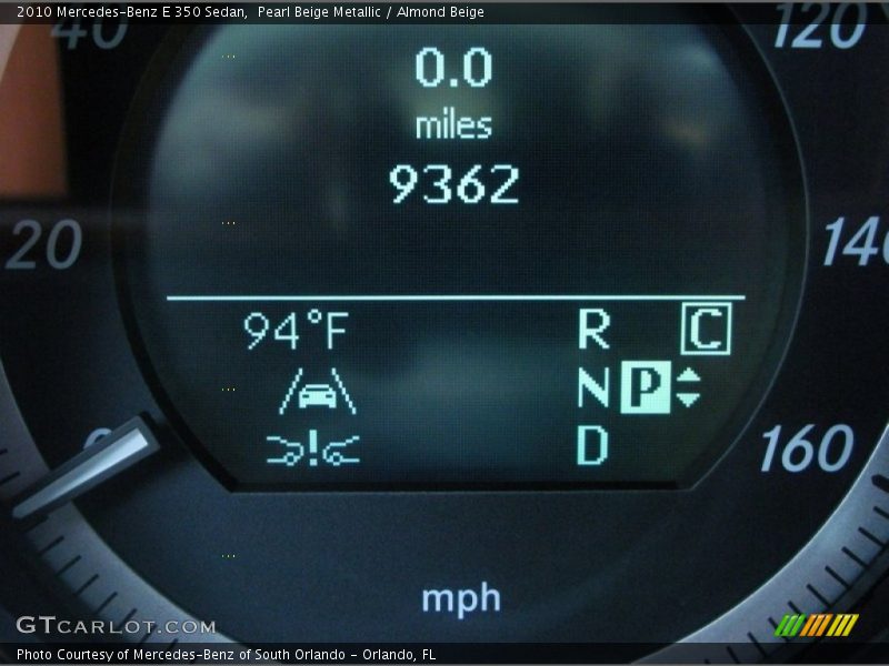 Pearl Beige Metallic / Almond Beige 2010 Mercedes-Benz E 350 Sedan