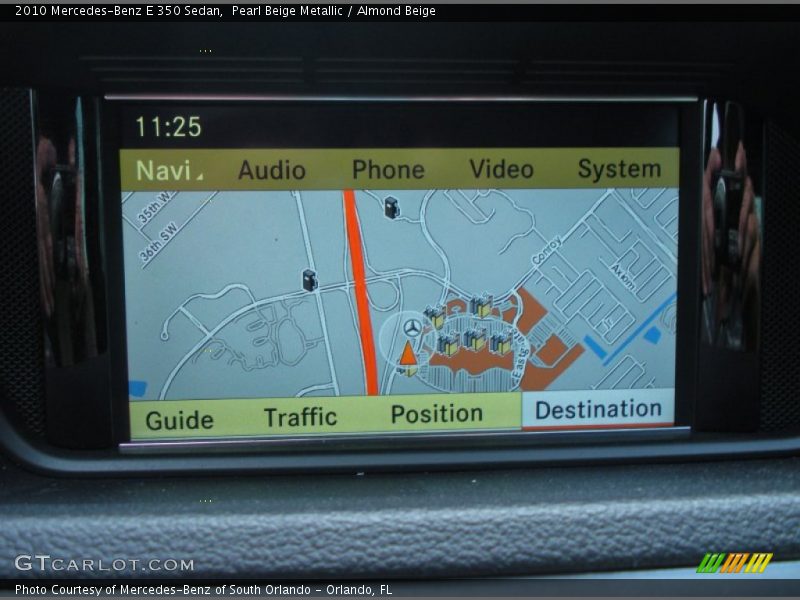 Pearl Beige Metallic / Almond Beige 2010 Mercedes-Benz E 350 Sedan