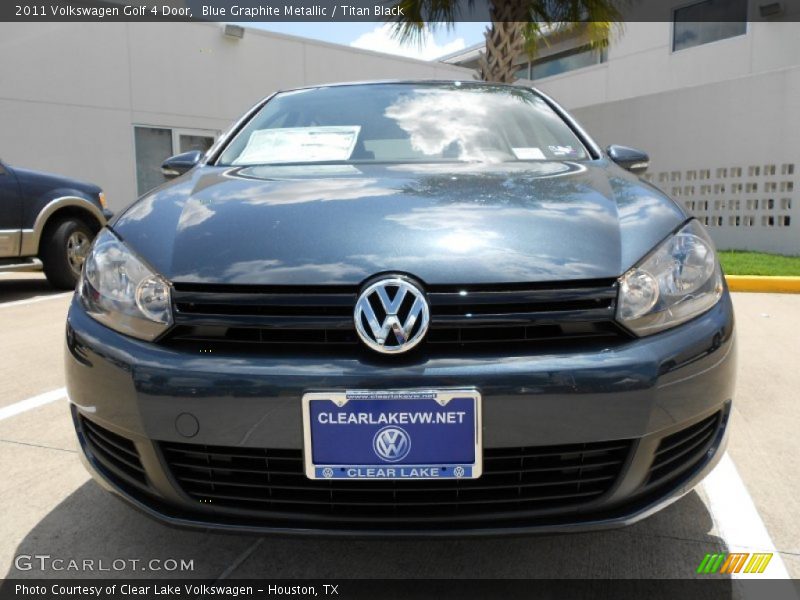 Blue Graphite Metallic / Titan Black 2011 Volkswagen Golf 4 Door