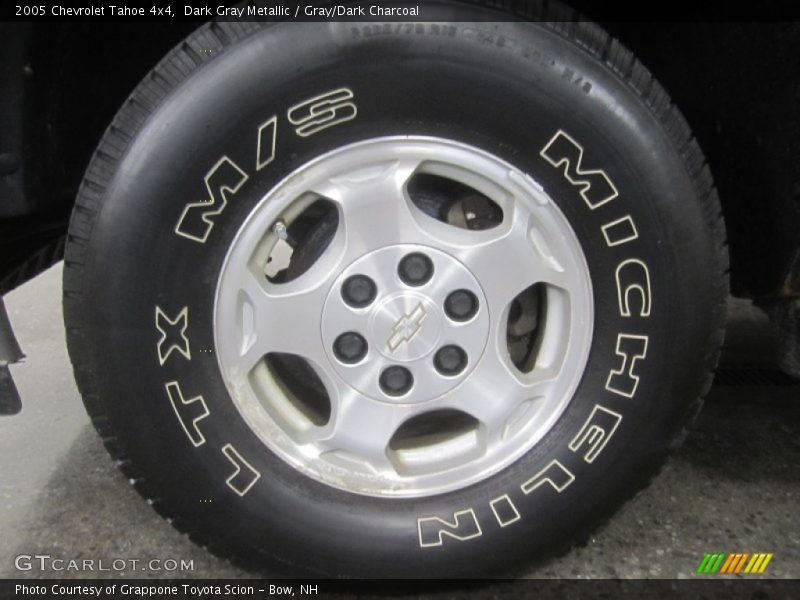 Dark Gray Metallic / Gray/Dark Charcoal 2005 Chevrolet Tahoe 4x4