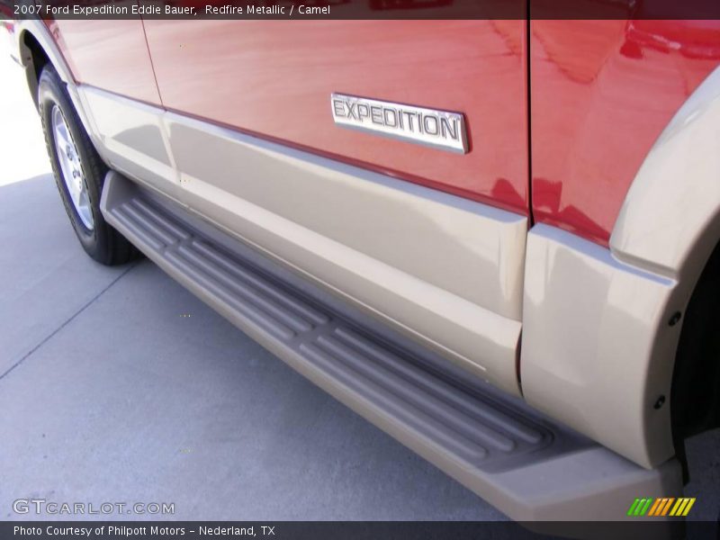 Redfire Metallic / Camel 2007 Ford Expedition Eddie Bauer