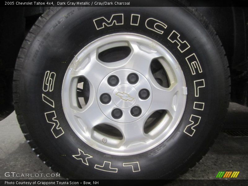 Dark Gray Metallic / Gray/Dark Charcoal 2005 Chevrolet Tahoe 4x4
