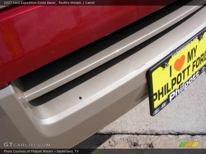 Redfire Metallic / Camel 2007 Ford Expedition Eddie Bauer