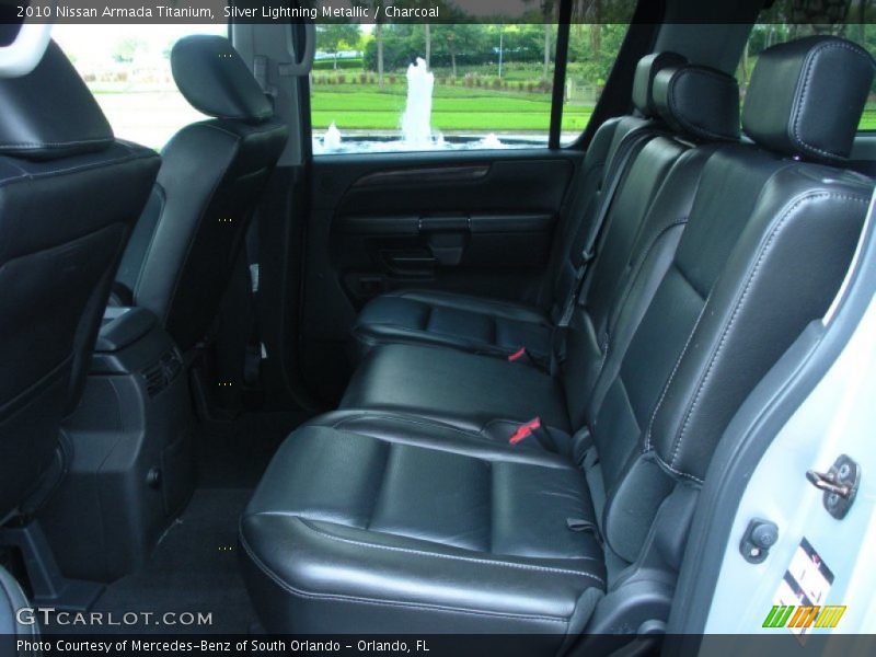 Silver Lightning Metallic / Charcoal 2010 Nissan Armada Titanium