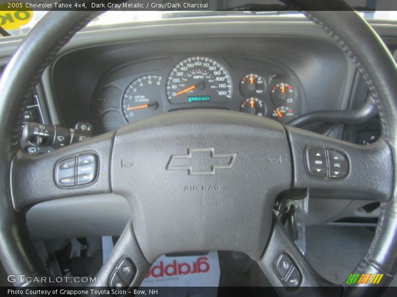 Dark Gray Metallic / Gray/Dark Charcoal 2005 Chevrolet Tahoe 4x4