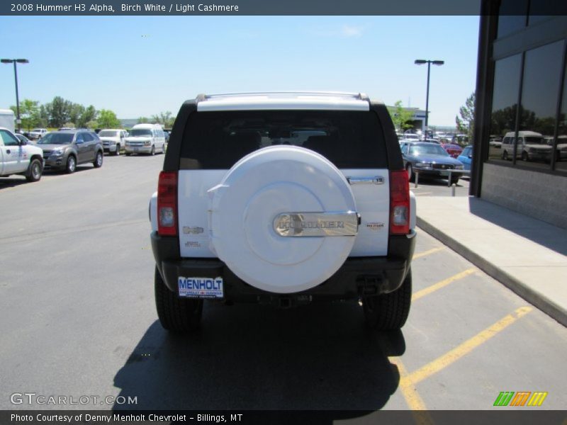 Birch White / Light Cashmere 2008 Hummer H3 Alpha