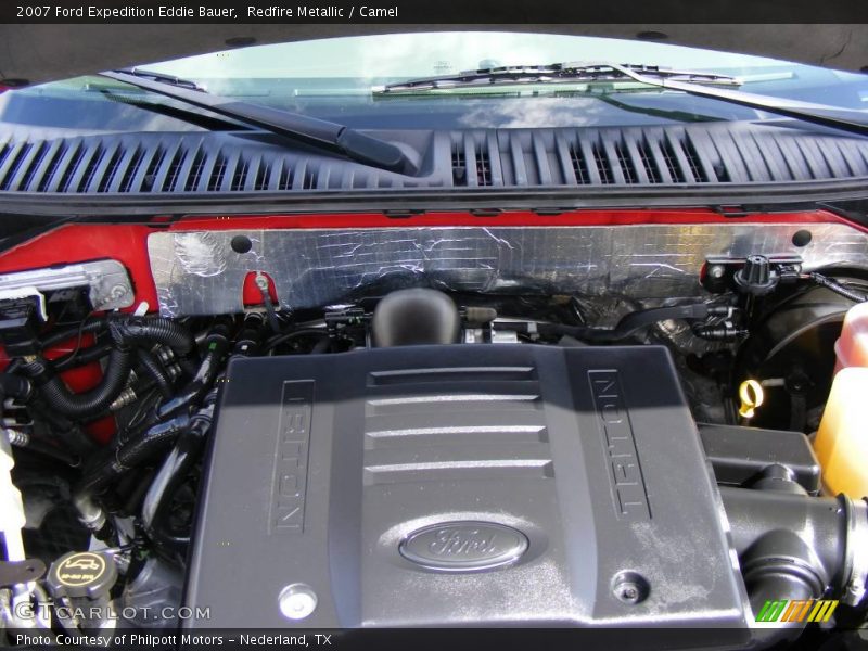 Redfire Metallic / Camel 2007 Ford Expedition Eddie Bauer