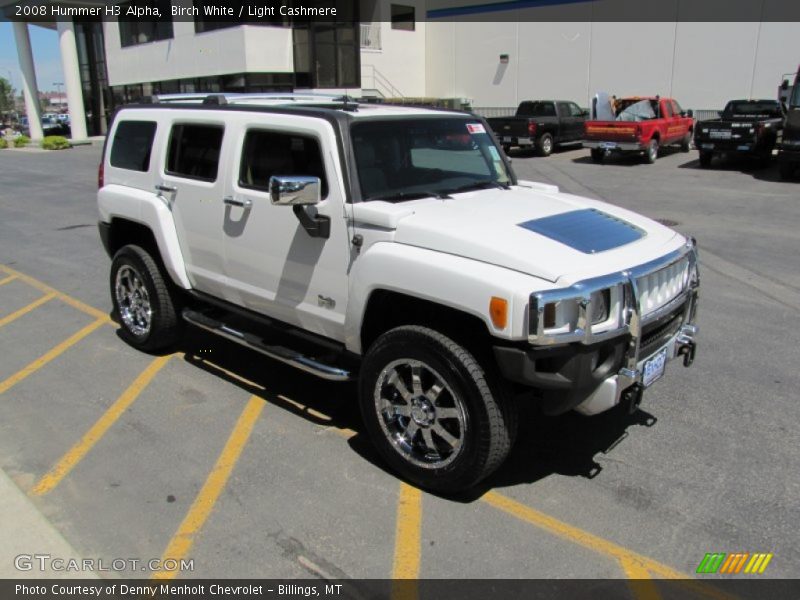 Birch White / Light Cashmere 2008 Hummer H3 Alpha