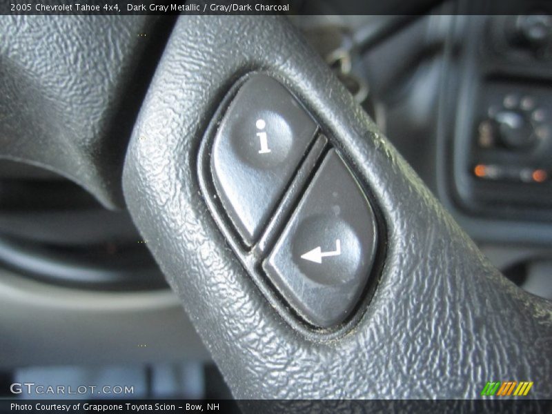 Dark Gray Metallic / Gray/Dark Charcoal 2005 Chevrolet Tahoe 4x4
