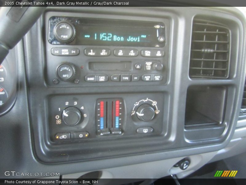 Dark Gray Metallic / Gray/Dark Charcoal 2005 Chevrolet Tahoe 4x4
