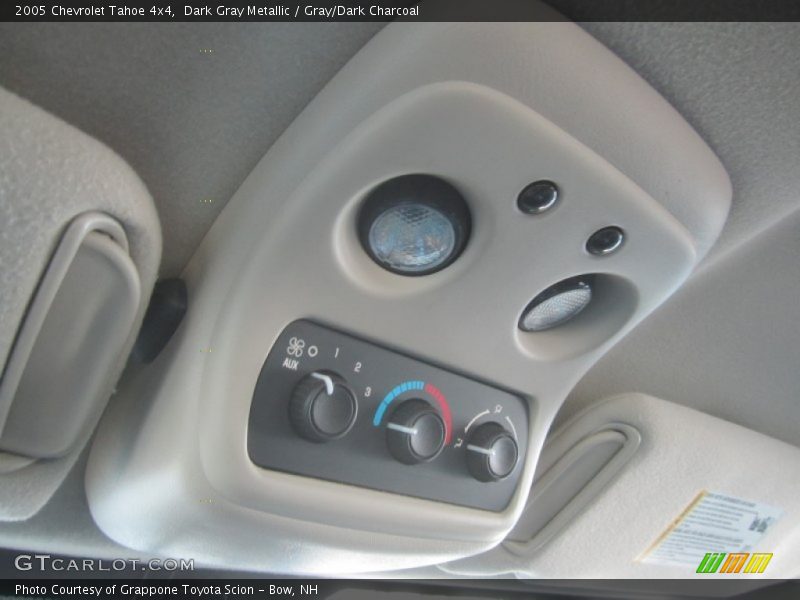 Dark Gray Metallic / Gray/Dark Charcoal 2005 Chevrolet Tahoe 4x4