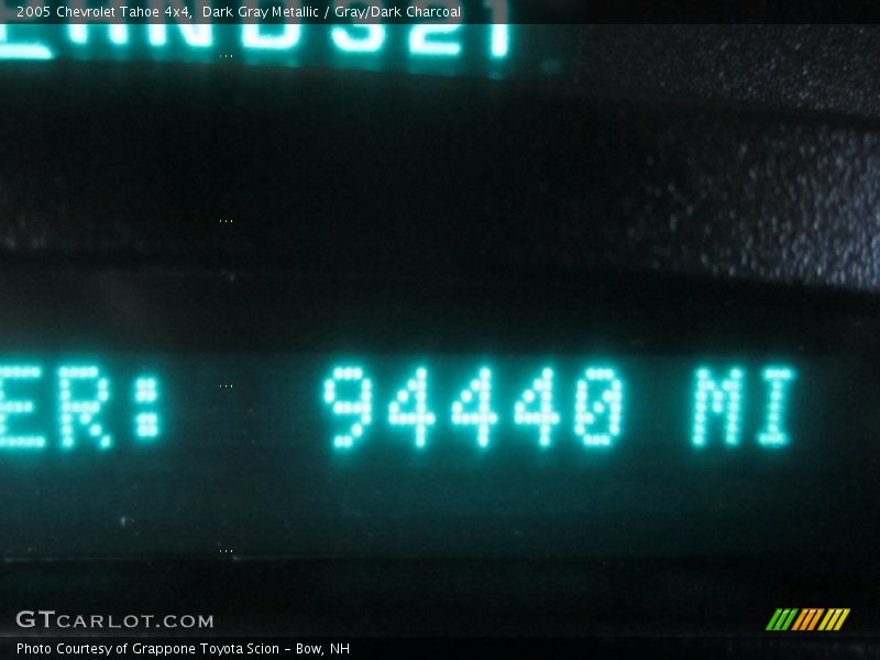 Dark Gray Metallic / Gray/Dark Charcoal 2005 Chevrolet Tahoe 4x4