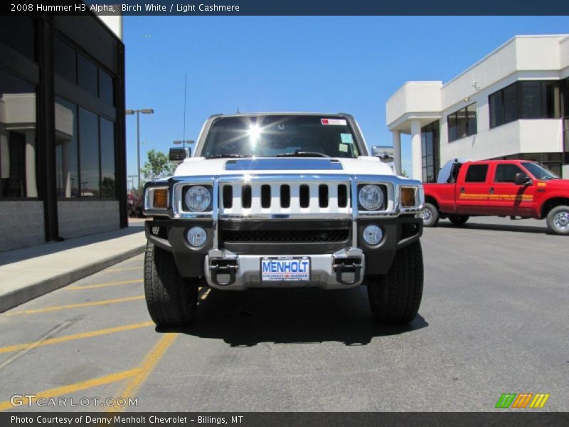 Birch White / Light Cashmere 2008 Hummer H3 Alpha