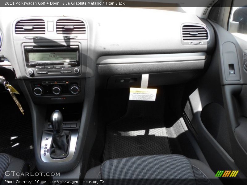 Blue Graphite Metallic / Titan Black 2011 Volkswagen Golf 4 Door