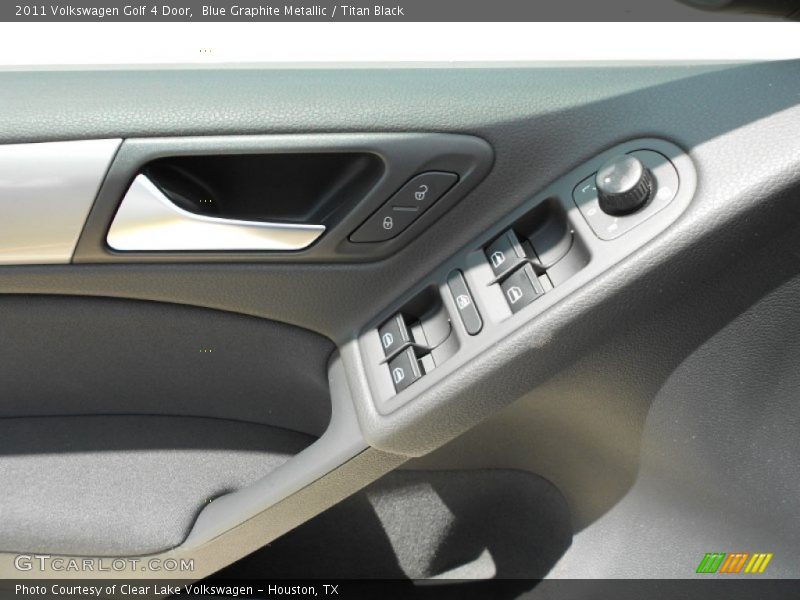 Blue Graphite Metallic / Titan Black 2011 Volkswagen Golf 4 Door
