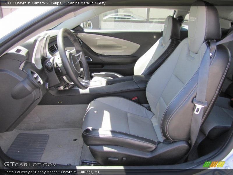  2010 Camaro SS Coupe Gray Interior