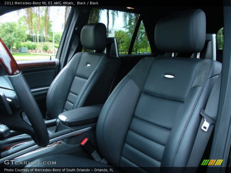  2011 ML 63 AMG 4Matic Black Interior