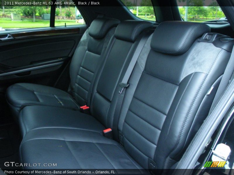  2011 ML 63 AMG 4Matic Black Interior