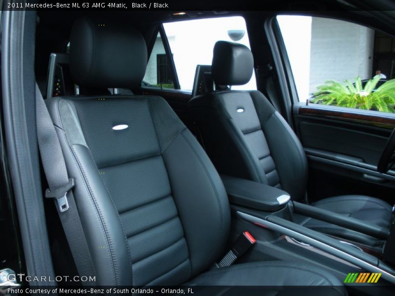  2011 ML 63 AMG 4Matic Black Interior