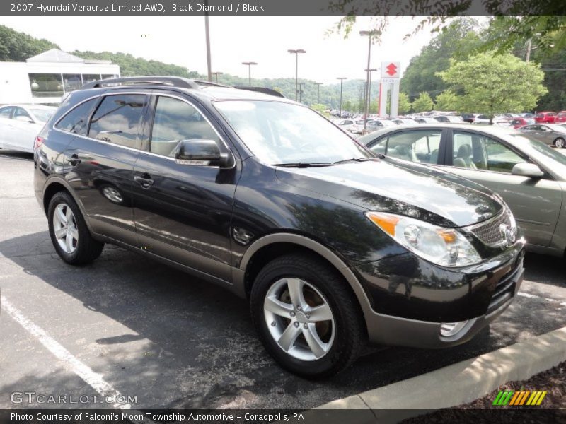 Black Diamond / Black 2007 Hyundai Veracruz Limited AWD