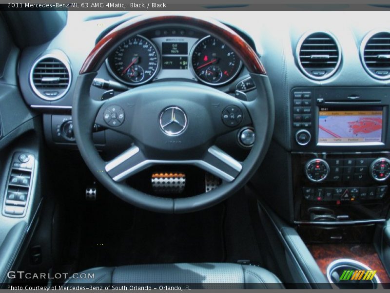  2011 ML 63 AMG 4Matic Steering Wheel