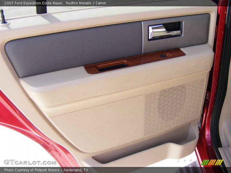 Redfire Metallic / Camel 2007 Ford Expedition Eddie Bauer