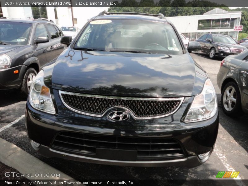 Black Diamond / Black 2007 Hyundai Veracruz Limited AWD