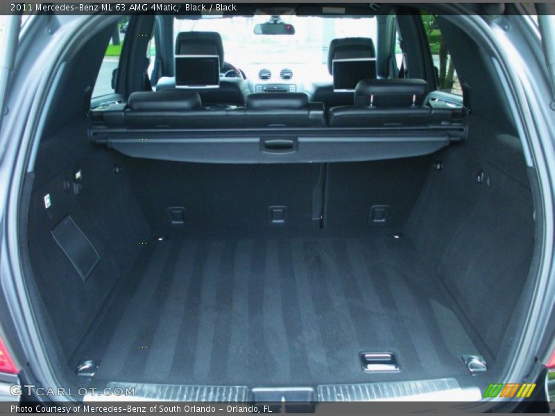  2011 ML 63 AMG 4Matic Trunk