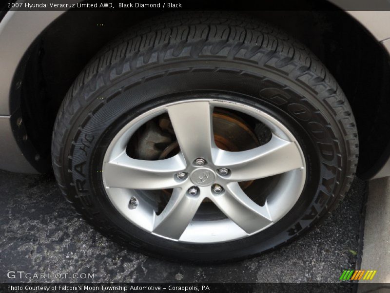 Black Diamond / Black 2007 Hyundai Veracruz Limited AWD