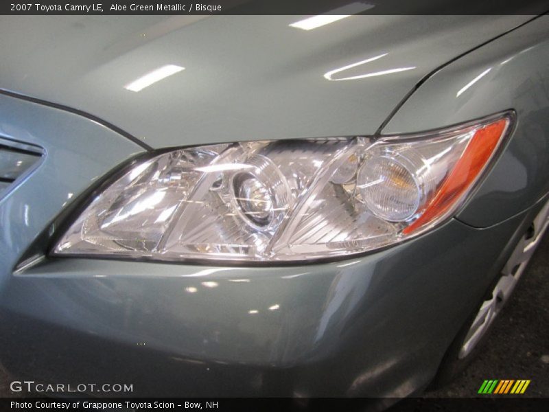 Aloe Green Metallic / Bisque 2007 Toyota Camry LE