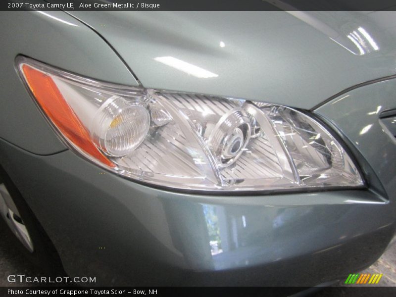 Aloe Green Metallic / Bisque 2007 Toyota Camry LE