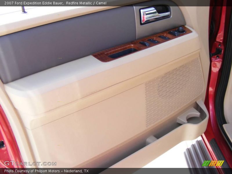 Redfire Metallic / Camel 2007 Ford Expedition Eddie Bauer