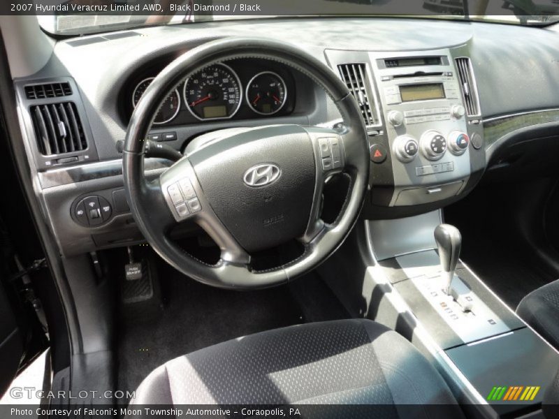 Black Diamond / Black 2007 Hyundai Veracruz Limited AWD