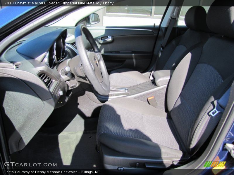 Imperial Blue Metallic / Ebony 2010 Chevrolet Malibu LT Sedan