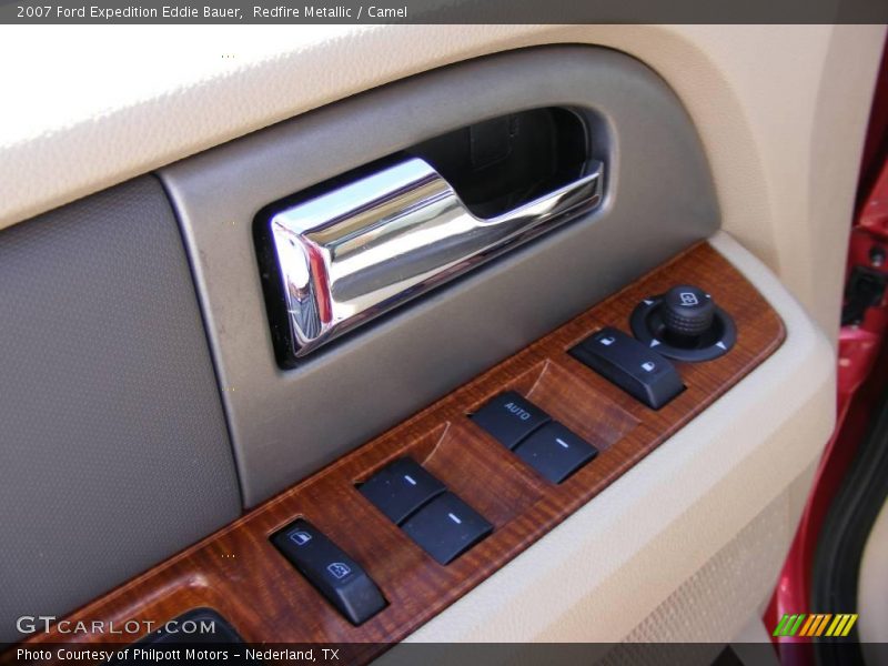 Redfire Metallic / Camel 2007 Ford Expedition Eddie Bauer