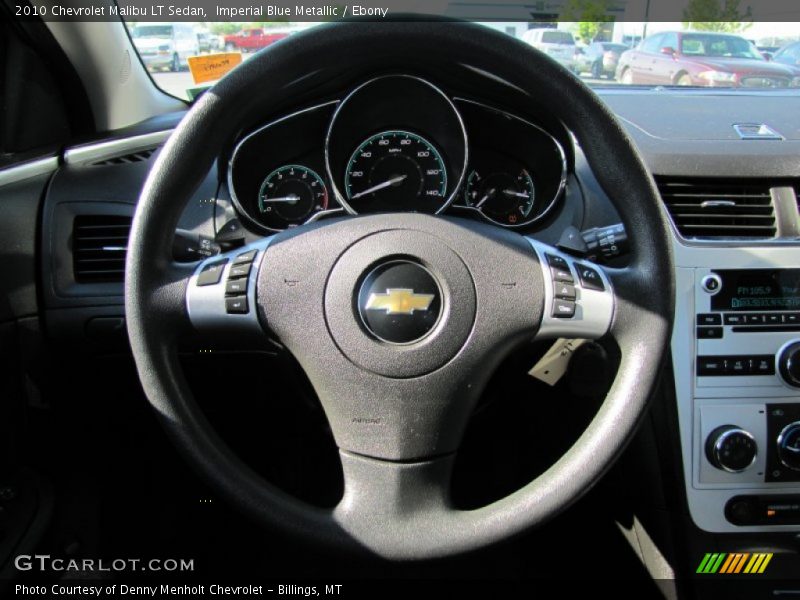Imperial Blue Metallic / Ebony 2010 Chevrolet Malibu LT Sedan