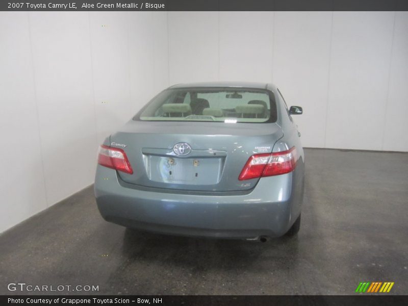 Aloe Green Metallic / Bisque 2007 Toyota Camry LE