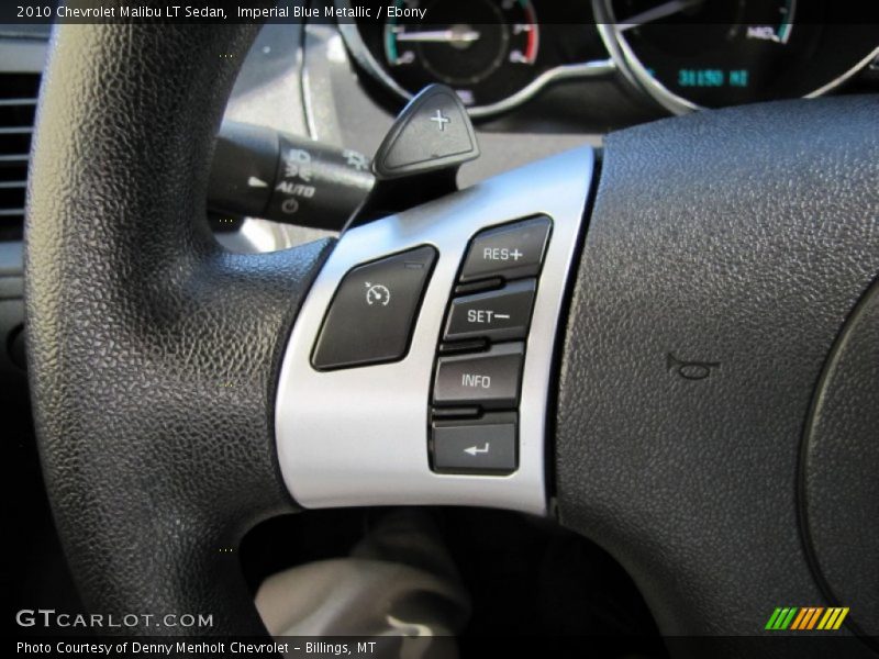 Imperial Blue Metallic / Ebony 2010 Chevrolet Malibu LT Sedan