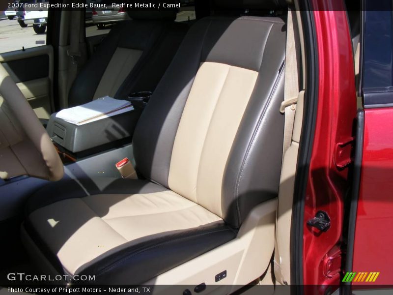 Redfire Metallic / Camel 2007 Ford Expedition Eddie Bauer