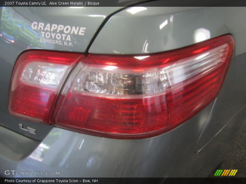 Aloe Green Metallic / Bisque 2007 Toyota Camry LE