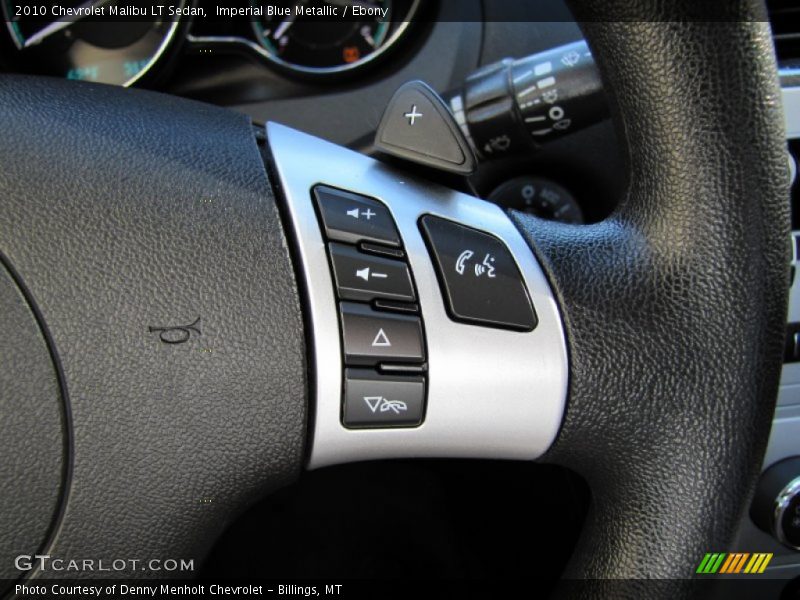 Imperial Blue Metallic / Ebony 2010 Chevrolet Malibu LT Sedan