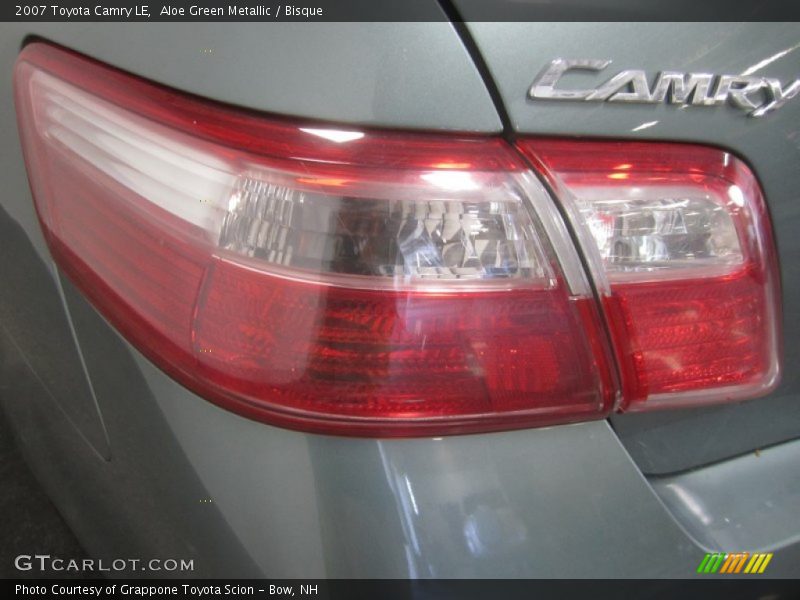 Aloe Green Metallic / Bisque 2007 Toyota Camry LE