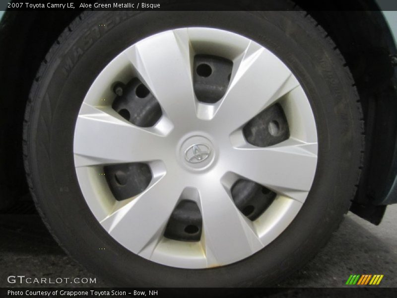 Aloe Green Metallic / Bisque 2007 Toyota Camry LE