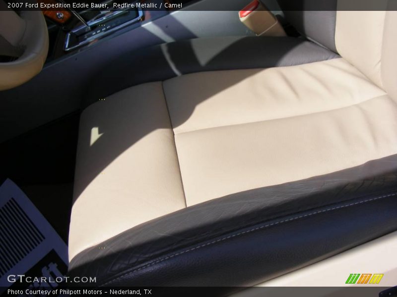 Redfire Metallic / Camel 2007 Ford Expedition Eddie Bauer