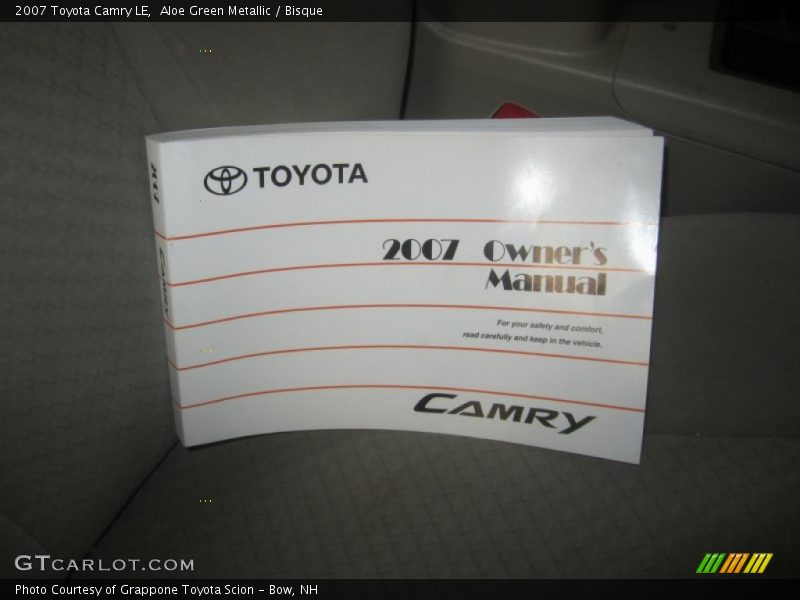 Aloe Green Metallic / Bisque 2007 Toyota Camry LE