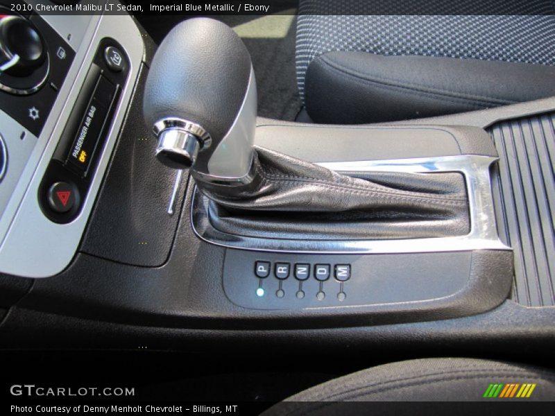 Imperial Blue Metallic / Ebony 2010 Chevrolet Malibu LT Sedan