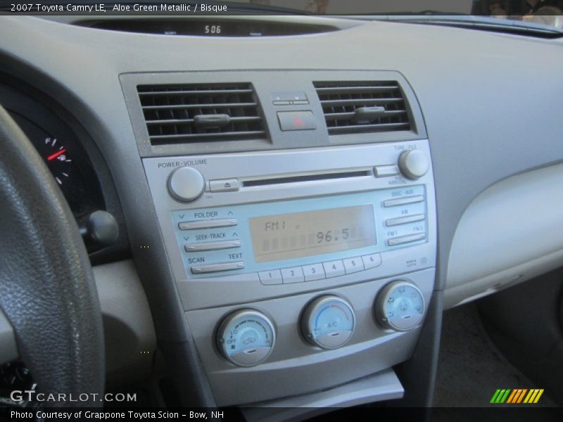 Aloe Green Metallic / Bisque 2007 Toyota Camry LE