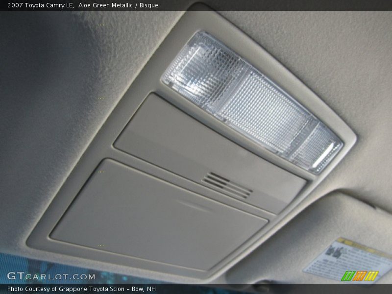 Aloe Green Metallic / Bisque 2007 Toyota Camry LE