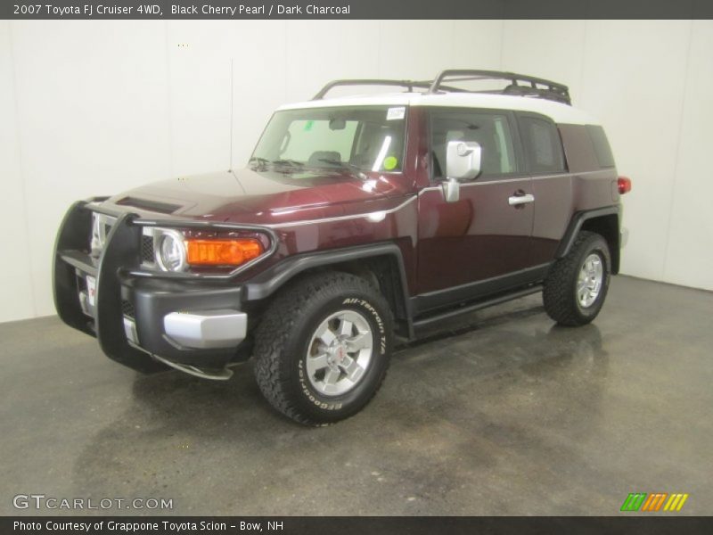 Black Cherry Pearl / Dark Charcoal 2007 Toyota FJ Cruiser 4WD